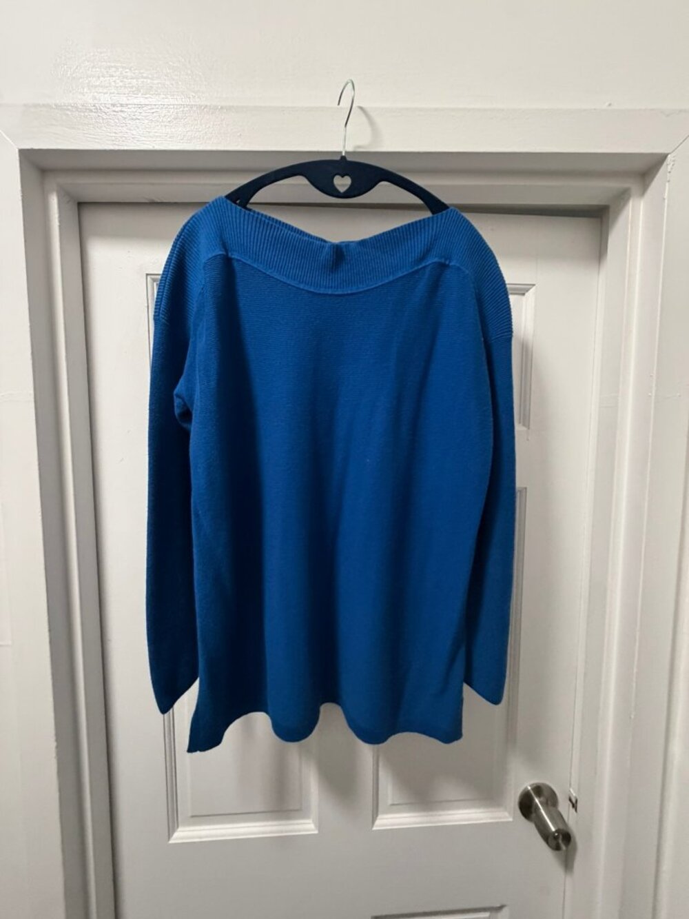 J. Jill Boat-Neck Tunic Sweater
